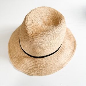 ⭐️3/$30⭐️ (bundle deal) Eugenia Kim Woven Fedora Hat with black beaded band